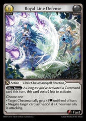 Royal Line Defense (Curio Foil) (132) - Radiant Origins Foil