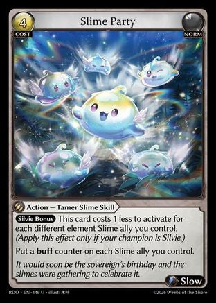 Slime Party (Curio Foil) (146) - Radiant Origins Foil
