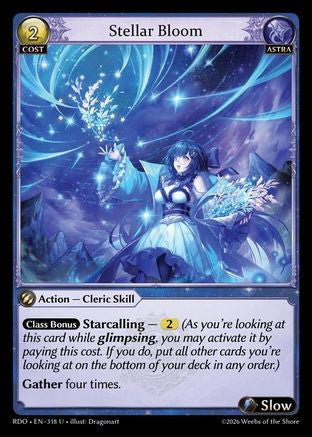 Stellar Bloom (Curio Foil) (318) - Radiant Origins Foil