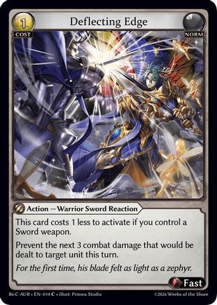 Deflecting Edge (014) - Mordred Re Collection Aurelian Regent