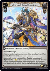 Mordred, Fated Luminary (004) - Mordred Re Collection Aurelian Regent