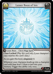 Lesser Boon of Isis (027) - Radiant Origins Pantheon