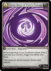 Lesser Boon of Time's Passage (043) - Radiant Origins Pantheon