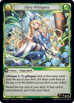 Fairy Whispers (023) - Radiant Origins Event Pack Foil
