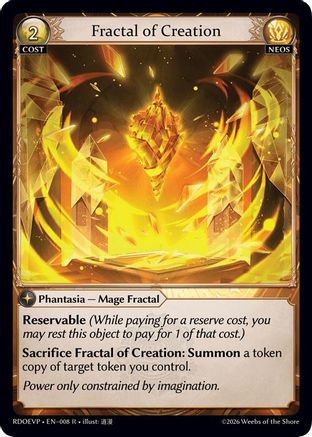 Fractal of Creation (008) - Radiant Origins Event Pack