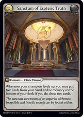 Sanctum of Esoteric Truth (015) - Radiant Origins Event Pack