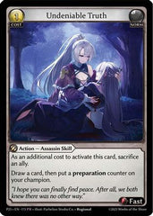 Undeniable Truth (175) - Promotional Cards Foil