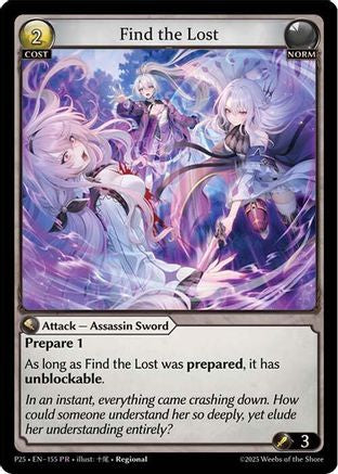Find the Lost (155) - Promotional Cards Foil