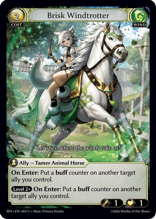 Brisk Windtrotter (003) - Supporter Pack 4