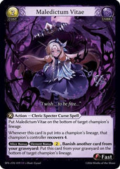 Maledictum Vitae (019) - Supporter Pack 4 Foil