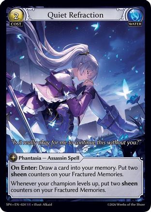 Quiet Refraction (024) - Supporter Pack 4 Foil