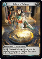 Tabula of Salvage (P26) - Promotional Cards Foil