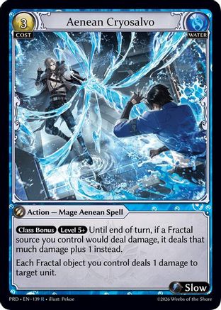 Aenean Cryosalvo (139) - asphodelparadise Foil