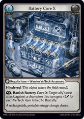 Battery Core X (011) - asphodelparadise Foil