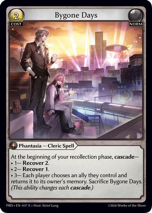 Bygone Days (037) - asphodelparadise Foil