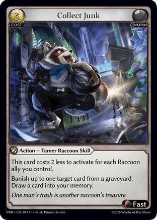 Collect Junk (041) - asphodelparadise Foil