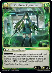 Cutthroat Operative (186) - asphodelparadise Foil