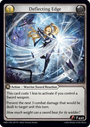 Deflecting Edge (047) - asphodelparadise Foil