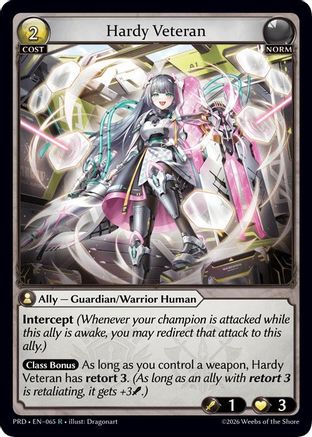 Hardy Veteran (065) - asphodelparadise Foil