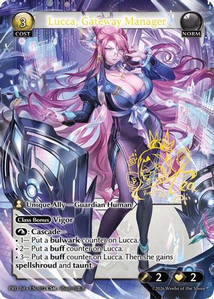 Lucca, Gateway Manager (CSR) (072) - asphodelparadise Foil