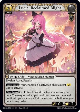 Lucia, Reclaimed Blight (073) - asphodelparadise
