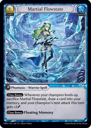 Martial Flowstate (160) - asphodelparadise Foil