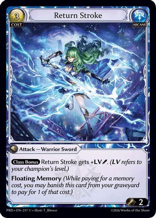 Return Stroke (217) - asphodelparadise Foil