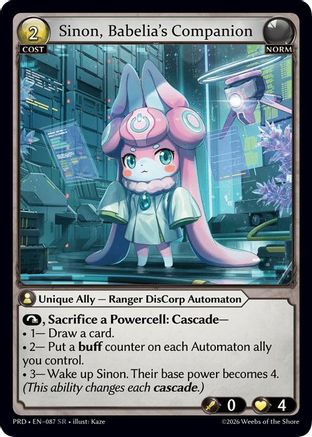 Sinon, Babelia's Companion (087) - asphodelparadise