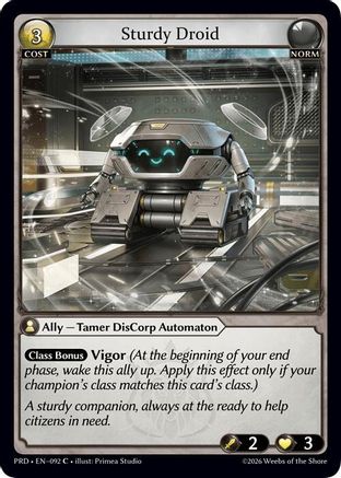 Sturdy Droid (092) - asphodelparadise Foil