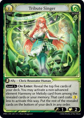Tribute Singer (201) - asphodelparadise Foil