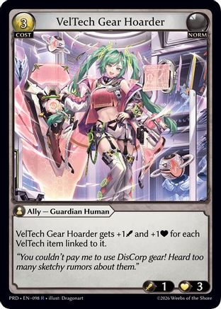 VelTech Gear Hoarder (098) - asphodelparadise