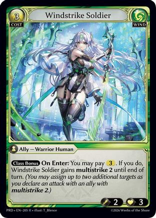 Windstrike Soldier (205) - asphodelparadise