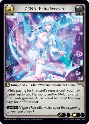 ZENA, Echo Weaver (103) - asphodelparadise Foil