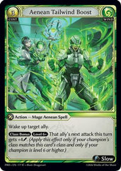 Aenean Tailwind Boost (Interference Curio Foil) (177) - asphodelparadise Foil