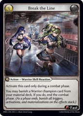 Break the Line (Interference Curio Foil) (035) - asphodelparadise Foil