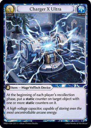 Charger X Ultra (Interference Curio Foil) (211) - asphodelparadise Foil
