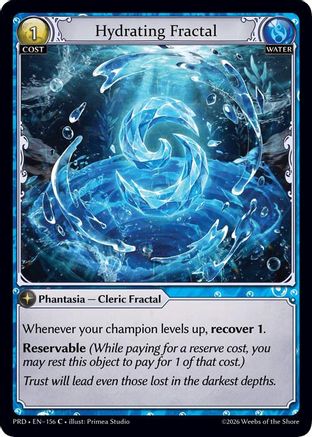 Hydrating Fractal (Interference Curio Foil) (156) - asphodelparadise Foil