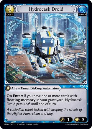 Hydrocask Droid (Interference Curio Foil) (157) - asphodelparadise Foil