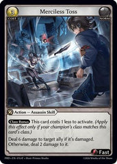 Merciless Toss (Interference Curio Foil) (076) - asphodelparadise Foil