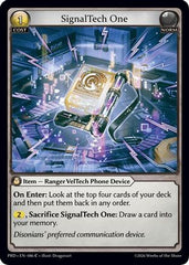 SignalTech One (Interference Curio Foil) (086) - asphodelparadise Foil