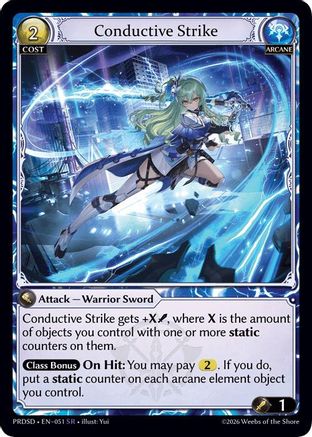 Conductive Strike (051) - asphodelparadise Starter Decks