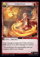 Gilded Pyre (012) - asphodelparadise Grimoire Foil