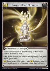 Greater Boon of Proxia (003) - asphodelparadise Pantheon
