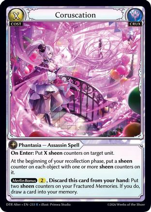 Coruscation (233) - Distorted Reflections Alter Edition