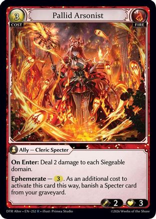 Pallid Arsonist (252) - Distorted Reflections Alter Edition