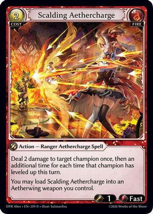 Scalding Aethercharge (259) - Distorted Reflections Alter Edition