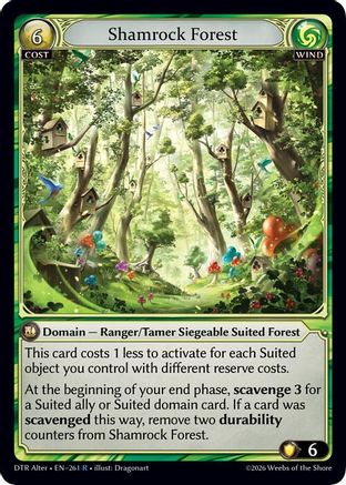 Shamrock Forest (261) - Distorted Reflections Alter Edition Foil